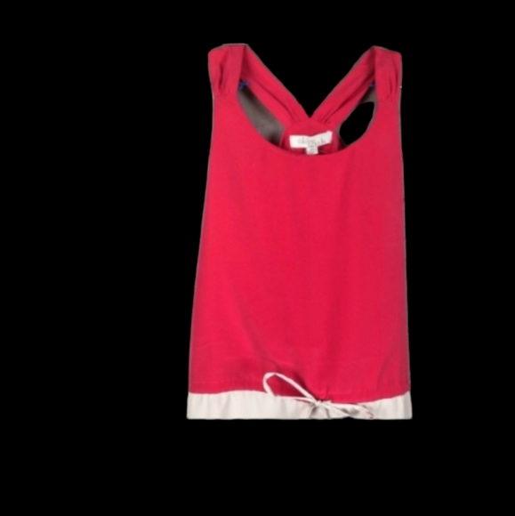 OLIVE & OAK Poppy and Sand Racerback Mini Dress Size Small EUC - Picture 2 of 6